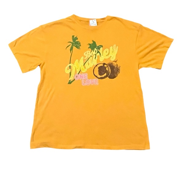 Bob Marley 100% Cotton T-Shirt Unisex Nostalgic Y2K Size: S/M - Picture 2 of 8